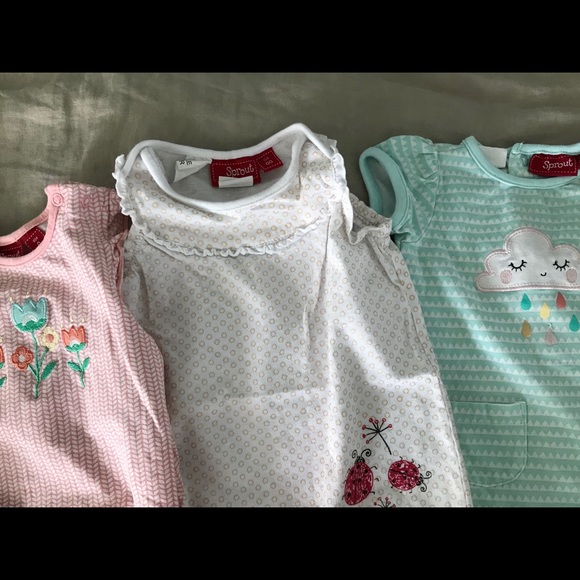 Set of 3 rompers - Picture 2 of 4